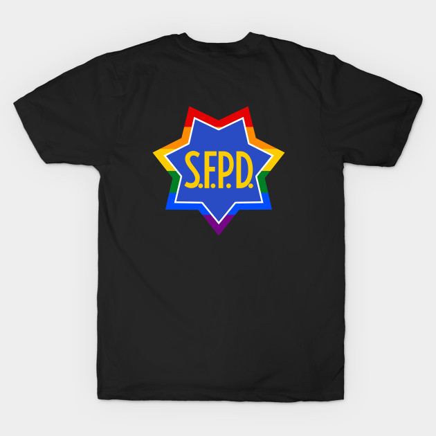 San Francisco Police Department Pride Logo by Scud"